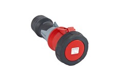 CEE Socket, triple phase, 400V, incl. 40 kW, 63 amp, CEE, indoors, floor