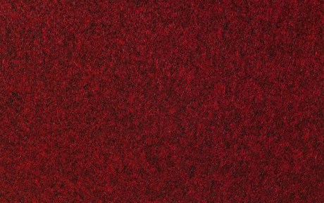 Needle felt carpet, red