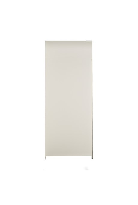 Wall panel, white, W: 1 m, H: 2.5 m