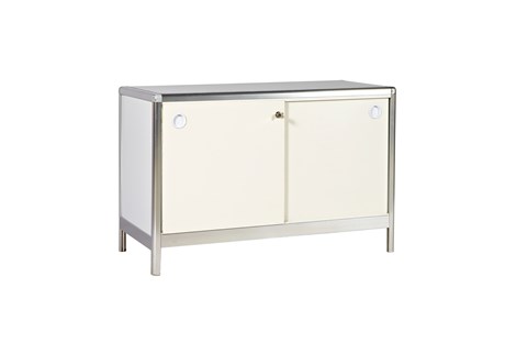 Locker, white, H: 65 W: 98.5 D: 46.5 cm