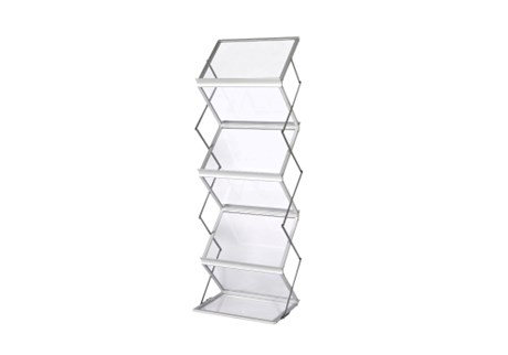 Zig-Zag brochure stand